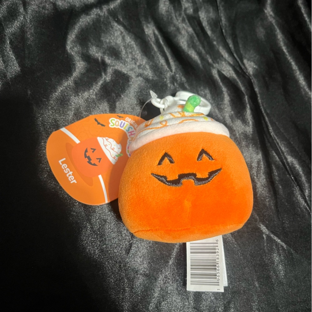 Squishmallows Orange Pumpkin Plush